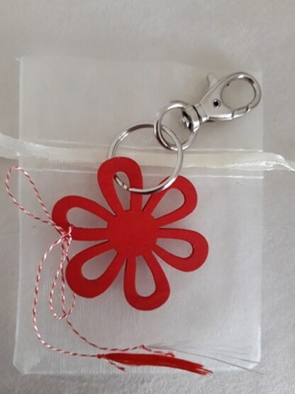 Sleutelhanger bloem