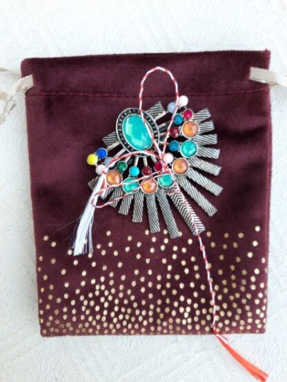 Broche kleurrijke fantasie