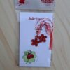 Lichtgroen bloemetje broche - Afbeelding 5