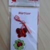 Lichtgroen bloemetje broche - Afbeelding 9